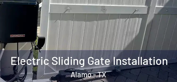 Electric Sliding Gate Installation Alamo - TX